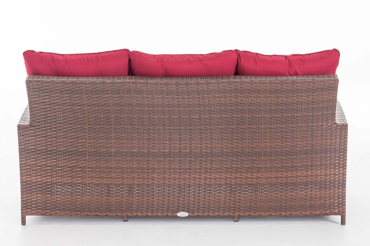 CLP Sofa 3er Fisolo rubinrot – Produktabbildung 9