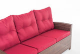 CLP Sofa 3er Fisolo rubinrot – Produktabbildung 10