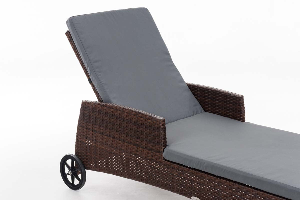 CLP Sonnenliege Turin Eisengrau – Produktabbildung 2