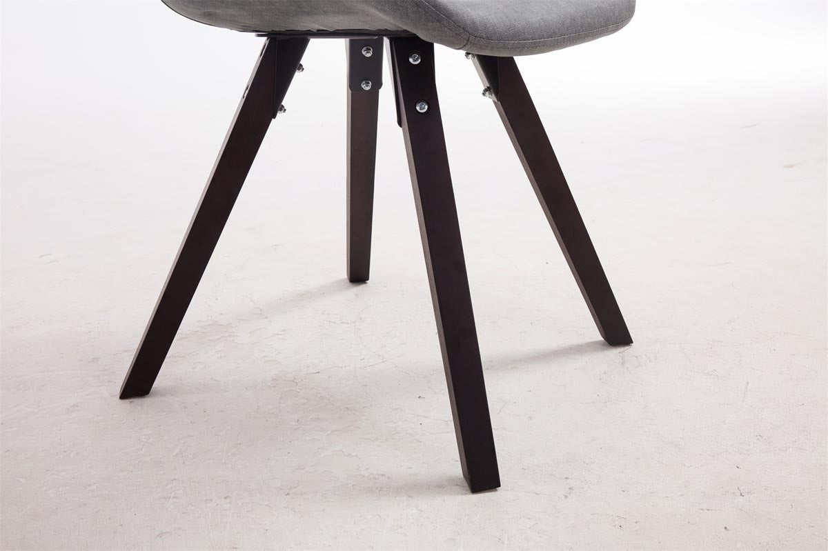 CLP Besucherstuhl Perth Kunstleder Cappuccino Square – Produktabbildung 8