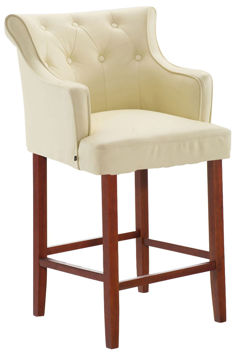 Barhocker Lykso Echtleder Braun