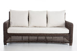 CLP 3er Sofa San Fernando Cremeweiß – Produktabbildung 2