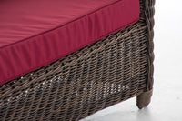 CLP 3er Sofa San Fernando Rubinrot – Produktabbildung 7