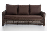 CLP 3er Sofa San Fernando Terrabraun – Produktabbildung 2