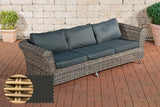 CLP 3er Sofa Vivari Anthrazit – Produktabbildung 3