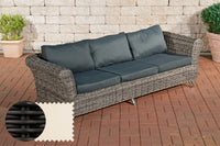 CLP 3er Sofa Vivari Cremeweiß – Produktabbildung 8