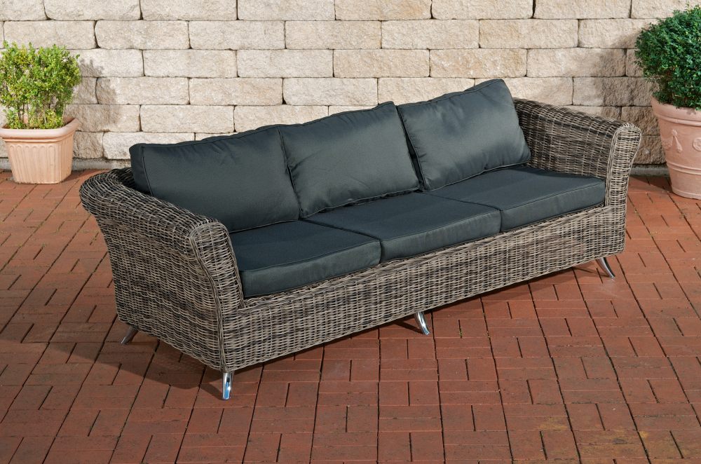 CLP 3er Sofa Vivari Eisengrau – Produktabbildung 2