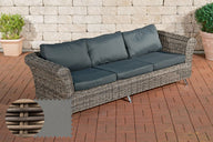CLP 3er Sofa Vivari Eisengrau