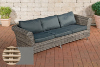 CLP 3er Sofa Vivari Eisengrau – Produktabbildung 5