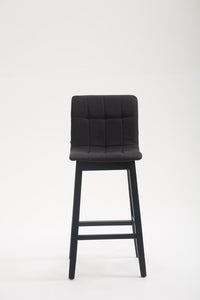 CLP Barhocker Bregenz Stoff Schwarz – Produktabbildung 2