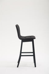 CLP Barhocker Bregenz Stoff Schwarz – Produktabbildung 3