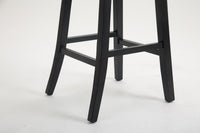 CLP Barhocker Bregenz Stoff Schwarz – Produktabbildung 4