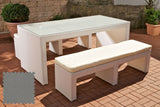 CLP Gartenbar Coruna Eisengrau