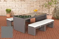 CLP Gartenbar Coruna Eisengrau – Produktabbildung 4