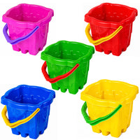 LEAN TOYS Sandeimer „Burg“ – Farbmischung