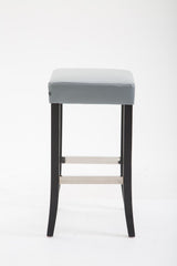 Barhocker Venta Kunstleder Schwarz