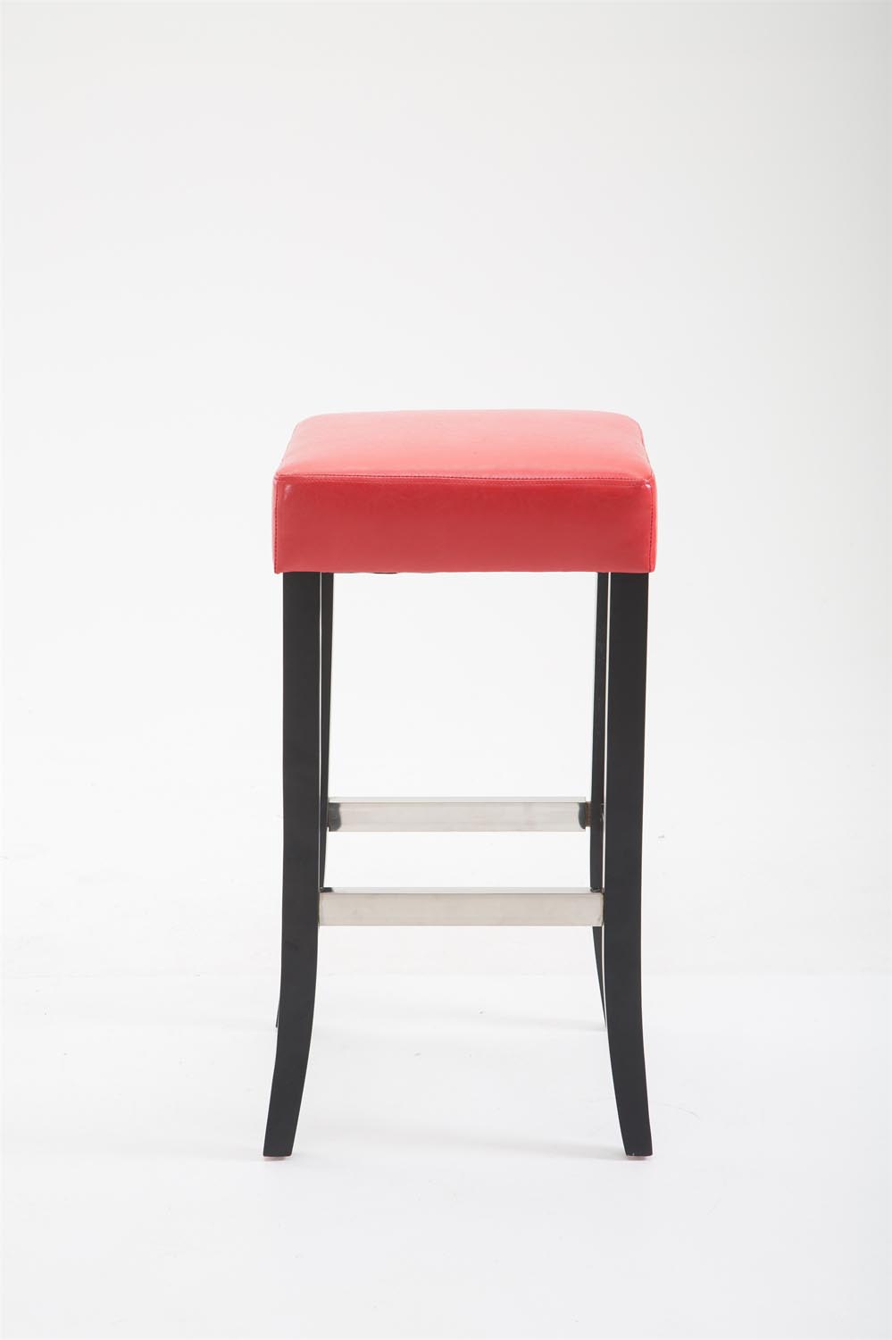 Barhocker Venta Kunstleder Schwarz