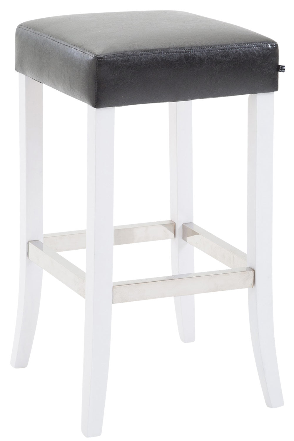 CLP Barhocker Venta Kunstleder Weiß – Produktabbildung 9