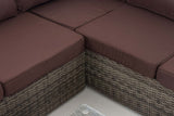 CLP Ecksofa-Garnitur Liberi 5mm Terrabraun – Produktabbildung 6