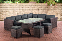 CLP Sitzgruppe Siena 5mm Anthrazit