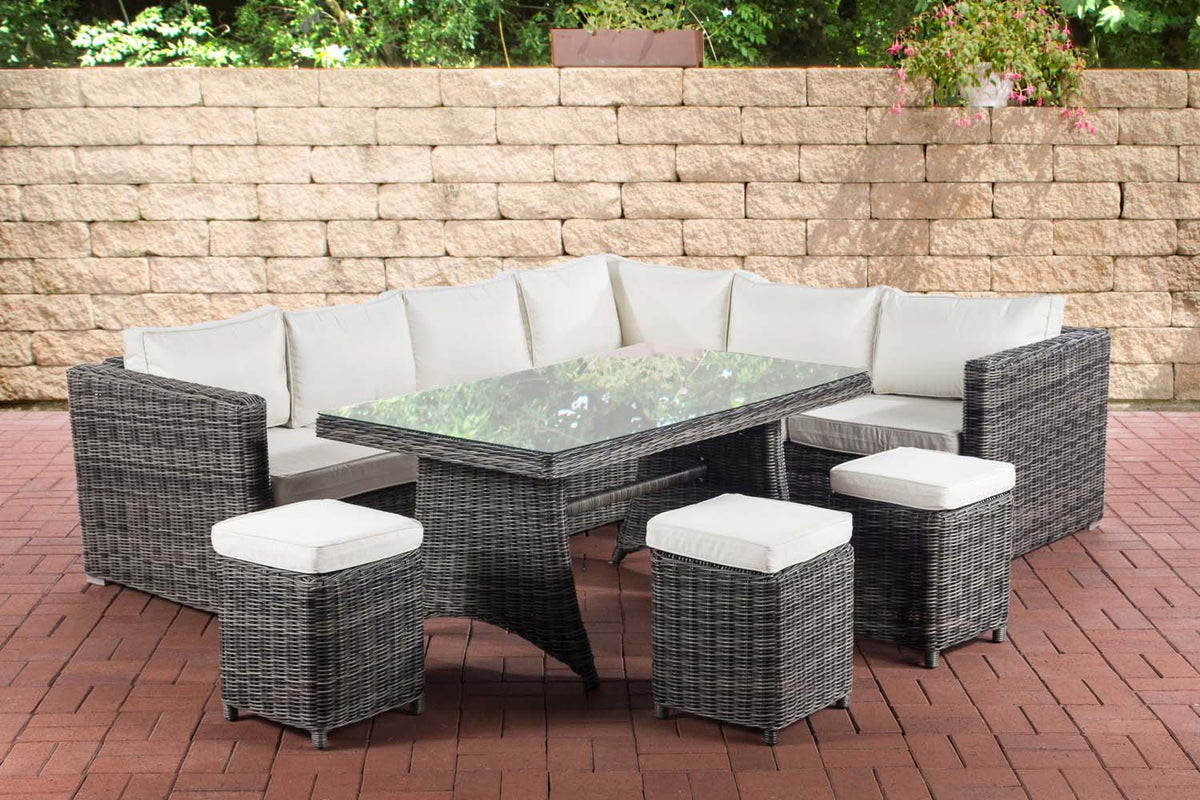 CLP Sitzgruppe Siena 5mm Cremeweiß – Produktabbildung 10