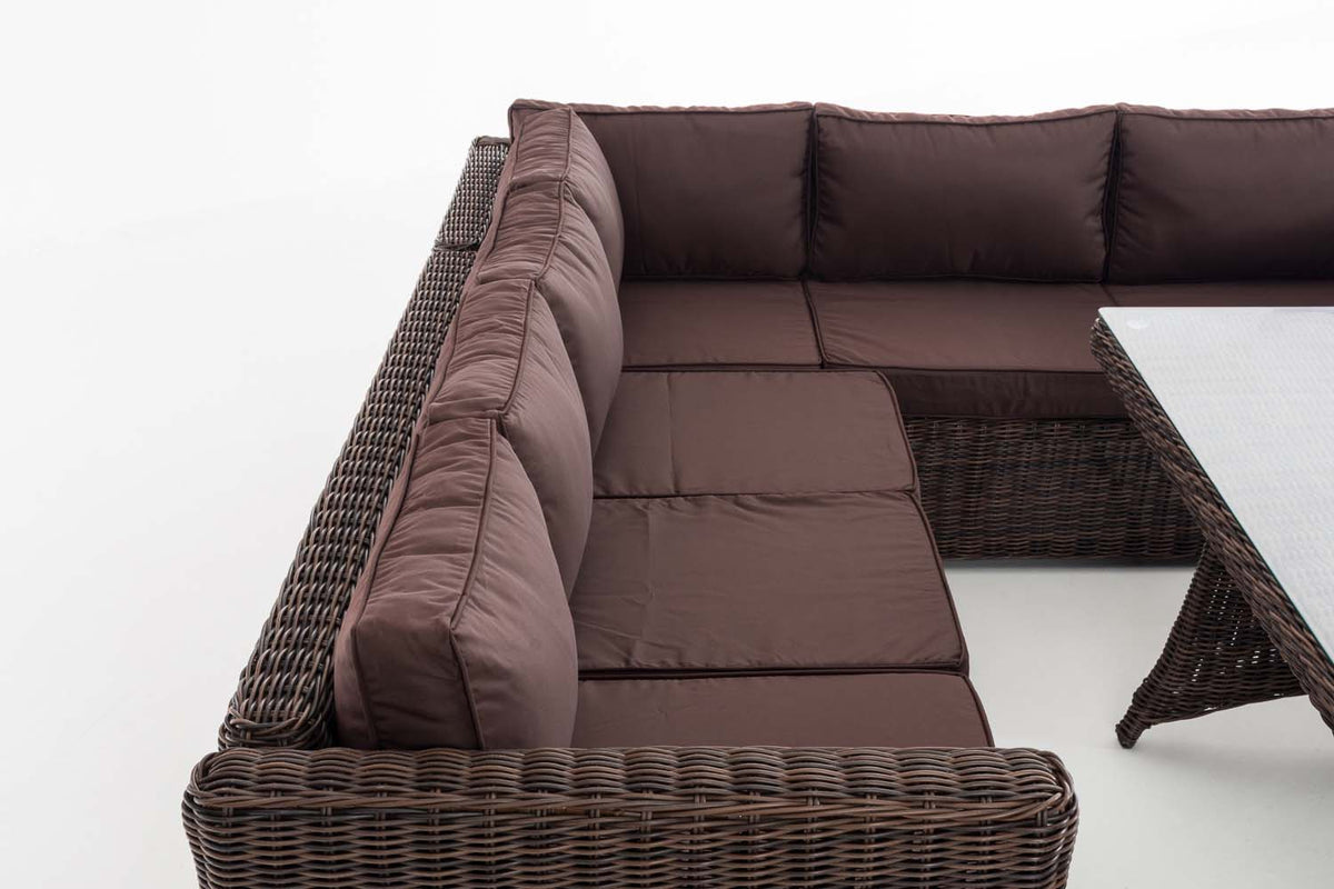 CLP Sitzgruppe Siena 5mm Terrabraun – Produktabbildung 5