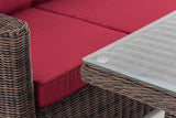 CLP Sitzgruppe Siena 5mm Rubinrot – Produktabbildung 7