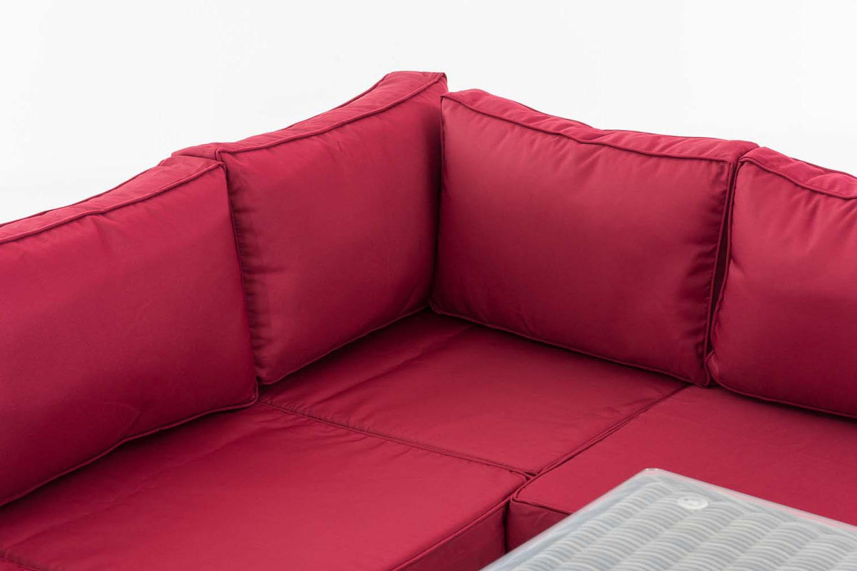 CLP Sitzgruppe Sorano 5mm Rubinrot – Produktabbildung 6
