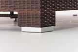 CLP Sonnenliege Sunshine Flachrattan Anthrazit – Produktabbildung 8
