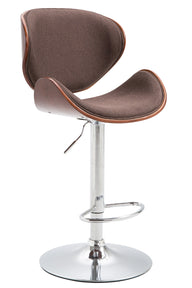 Barhocker Recife Stoff Coffee