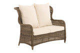 CLP Sofa 2er Toledo Cremeweiss 5mm
