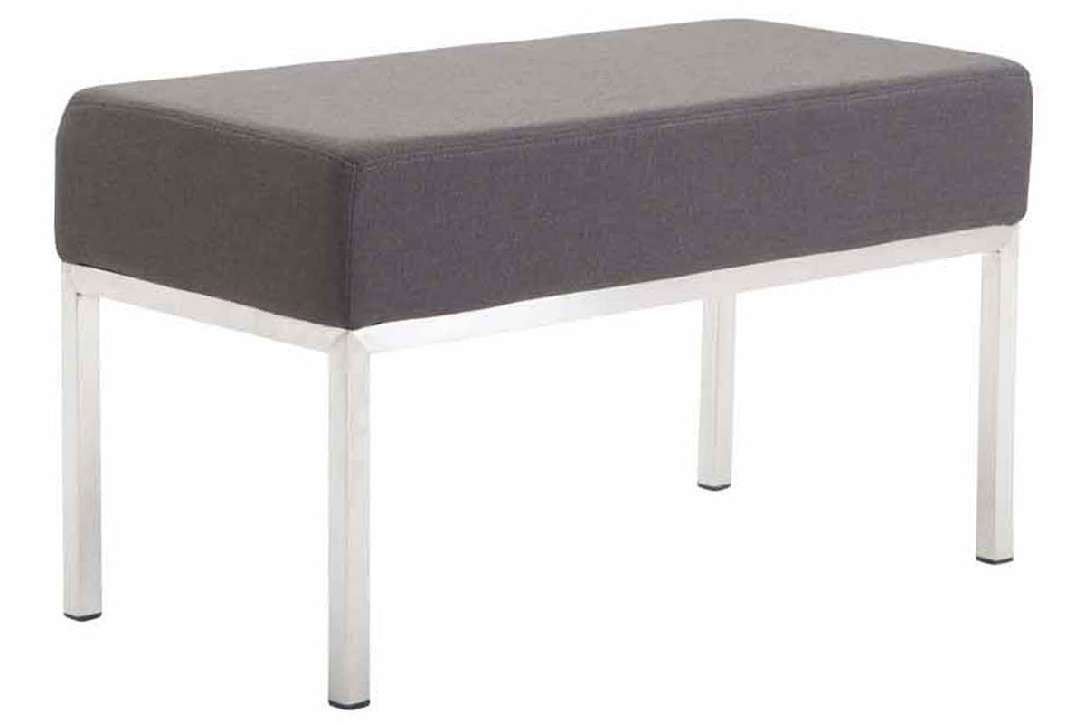 CLP 2er Sitzbank Newton Stoff edelstahl – Produktabbildung 7