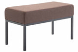 CLP 2er Sitzbank Newton Stoff schwarz