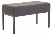 CLP 2er Sitzbank Newton Stoff schwarz – Produktabbildung 7