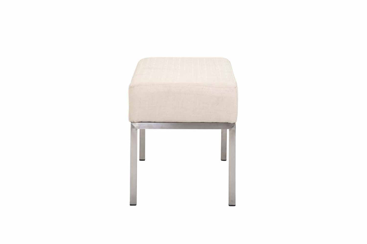 CLP 2er Sitzbank Newton Stoff edelstahl – Produktabbildung 6