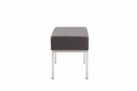 CLP 2er Sitzbank Newton Stoff edelstahl – Produktabbildung 9
