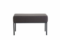 CLP 2er Sitzbank Newton Stoff schwarz – Produktabbildung 8
