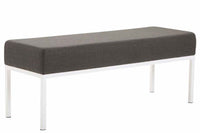 CLP 3er Sitzbank Newton Stoff weiß – Produktabbildung 7