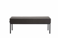 CLP 3er Sitzbank Newton Stoff schwarz – Produktabbildung 8