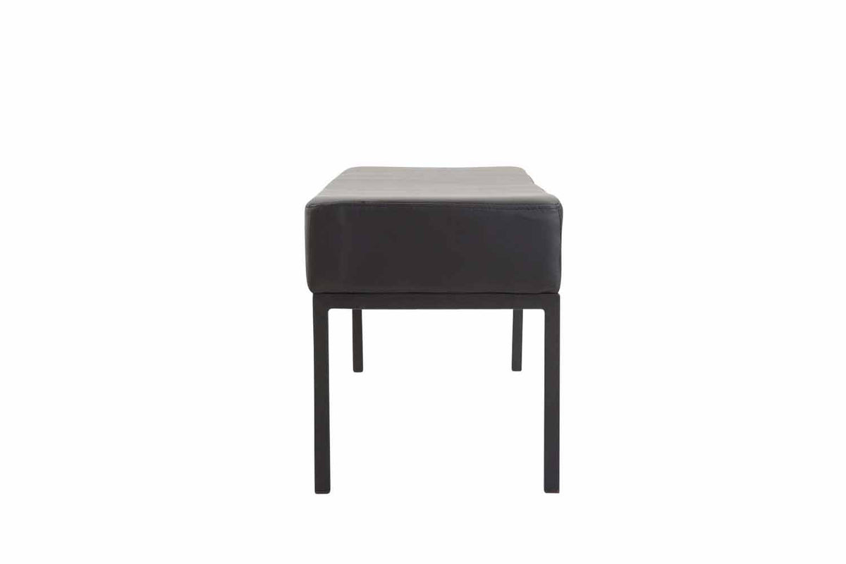 CLP 4er Sitzbank Newton Kunstleder schwarz – Produktabbildung 6