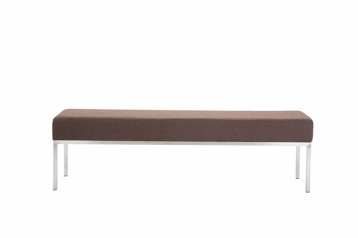 CLP 4er Sitzbank Newton Stoff edelstahl – Produktabbildung 2