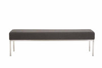 CLP 4er Sitzbank Newton Stoff edelstahl – Produktabbildung 7