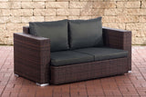 CLP 2er Sofa Provence / Sunset Anthrazit