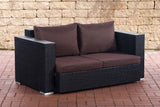 CLP 2er Sofa Provence / Sunset Terrabraun – Produktabbildung 8