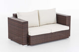 CLP 2er Sofa Provence / Sunset Cremeweiß – Produktabbildung 2