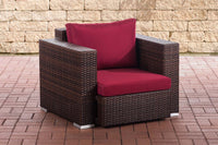 CLP Sessel Provence / Sunset Rubinrot