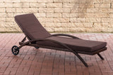 CLP Sonnenliege Rainbow Terrabraun