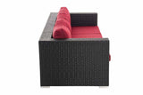 CLP 3er Sofa Casablanca rubinrot – Produktabbildung 10