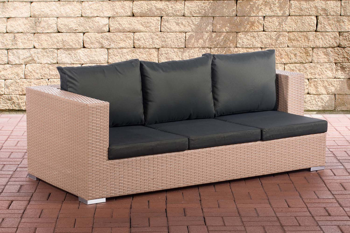 CLP 3er Sofa Provence anthrazit