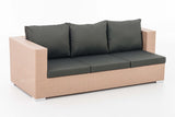CLP 3er Sofa Provence anthrazit – Produktabbildung 2